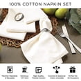 thumbnail image 3 of Design Imports CAMZ10886 Autumn Spice Plaid Napkin Set - Set of 6, 3 of 10