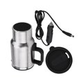thumbnail image 1 of <p>Car Heating Cup, Antislip Heated Travel Mug Leak Proof  For Vehicles</p>, 1 of 7