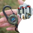 thumbnail image 4 of Porte-clés Tactique Rétractable, Mousqueton Robuste pour le Camping, la Pêche, Laisse pour Chien, Support d'Équipement Anti-Perte avec Dégagement Rapide, 4 of 8