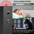 thumbnail image 4 of Gun Safe, Quick Access 4-5 Digital Gun Safe, Gun Safes for Guns and Shotguns, Gun Safe with Adjustable Support Frame, Pistols Rack, Ammo Storage Shelf and Pistol Bag, 4 of 9
