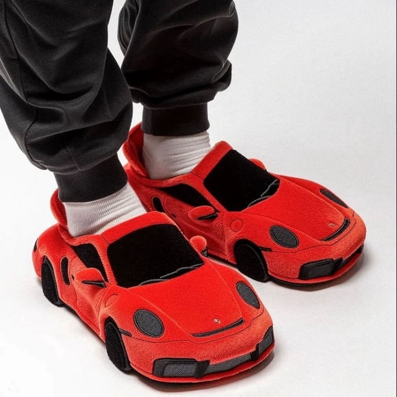 Porsche plush slippers Racing Porsche racing plush slippers toy
