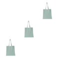 thumbnail image 2 of maskred Large Capacity Tote Bag Reliable Shopping Companion Sturdy And Durable tea green 3Set, 2 of 6
