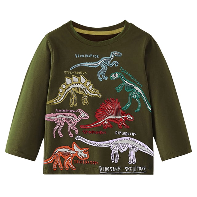 Yammkia T-Shirt à Manches Longues Garçons Filles Manches Raglan T-Shirts Mode Automne Col Rond Hauts Mignons à Blocs de Couleur Manches Longues Taille 7-8 (AG,7-8 Ans)