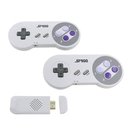 Console de Jeu Rétro Classique HDMI 2 Manettes et Câbles d'Extension Plus de 750 Jeux Intégrés, Plug and Play Faciles, Sauvegarder et Télécharger des