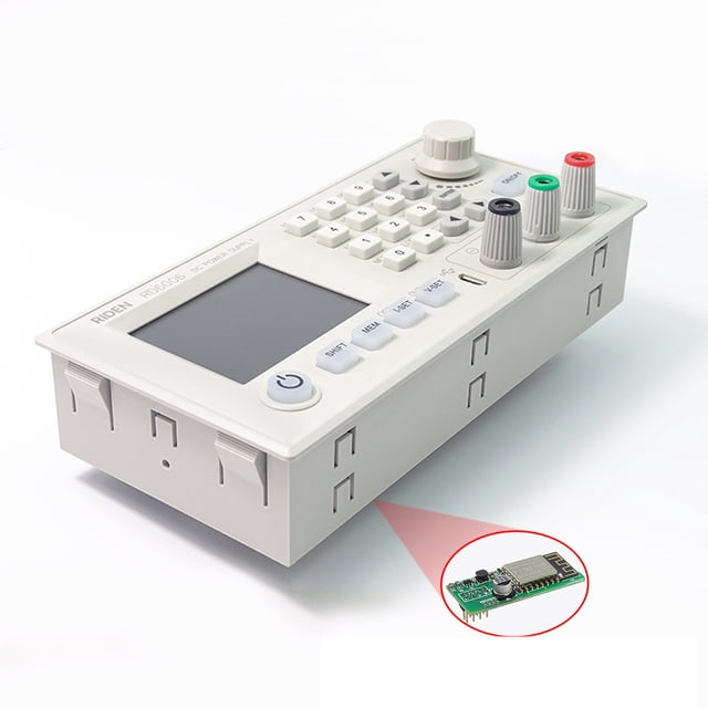RD6006W DC-DC Buck Voltage Current Converter Module with USB WiFi, Digital Control Power Supply, Voltmeter Function, 60V 5A Output, Includes RD6006/RD6006W Power Supply or S06A Housing Option