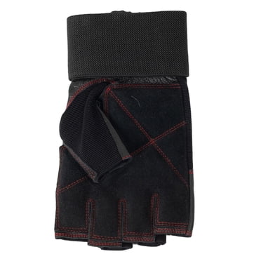 GoZone PRO Weight Gloves – Wrist Wrap Style – L/XL – Black/Red