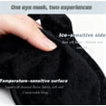 thumbnail image 4 of Weighted Sleep Mask–Weighted Eye Mask Designed for Deep Sleep and Eye Fatigue Relief, Offers Light-Blocking Comfort with Soft,This Double-Sided Fabric. Suitable for Napping and Overnight.,Pink, 4 of 4