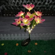 RXIRUCGD Solar Lights Outdoor Decorative - Solar Garden Stake Lights Waterproof LED Flower Lights Outdoor for Garden Lawn Patio Backyard