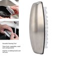 thumbnail image 3 of Stainless Steel Vegetable Cleaning Scrubber Brush, 3pcs Easy To Use Hand Fingernail Brushes  for Kitchen, 3 of 7
