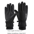 thumbnail image 3 of Riforla Men Ski Mittens Winter Warm Thickened Windproof Outdoor Riding Mittens Ski Mittens Winter Warm Thickened Windproof Outdoor Riding Mittens Gloves, 3 of 4