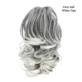 thumbnail image 2 of Chignon Décoiffé Postiches Synthétiques Pince à Griffes Ondulée Naturelle Extensions de Cheveux Queue de Cheval Courte, 2 of 7
