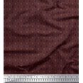 thumbnail image 1 of Soimoi Polyester Crepe Fabric Skull Shirting Print Sewing Fabric Yard 52 Inch Wide, 1 of 3