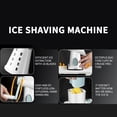 thumbnail image 4 of PRETXORVE Shaved Ice Sander Small Household Ice Breaker Mein Mein Ice Ice Breaker, 4 of 9