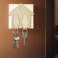 thumbnail image 4 of TopLLC Keychains Wooden DIY Couple Key Wall Hanging Car Keychain Small Gifts Onion cut, 4 of 9