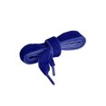 thumbnail image 2 of INSPIRE CHIC Women's Wide Ribbon Shoe Laces Flat Velvet Shoelaces Strings Royal Blue 120cm/47", 2 of 6