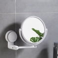 thumbnail image 4 of Bathroom Shaving Makeup Mirror Wall Rotating Mirror - Double Sided Mirror, 4 of 8