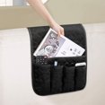 thumbnail image 1 of HLONK Sofa Armrest Organizer Non-Slip Arm Chair Bedside Caddy Storage Organizer for Recliner Couch with 5 Pockets for Cell Phone TV Remote Control Magazines, 1 of 5