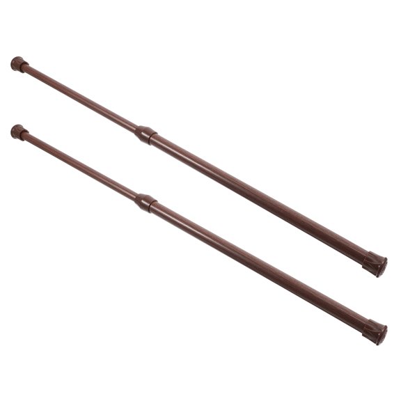 KAKOWELY tension curtain rod 2pcs Versatile No-drill Tension Curtain Rod For Windows Tension Curtain Rod Tension Rod Door Tension Rod Dorm Closet Curtain Rod