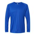 thumbnail image 1 of Paragon Mens Long Islander Performance Long Sleeve T-Shirt, L, Royal, 1 of 1