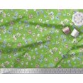thumbnail image 2 of Soimoi Velvet Fabric Artistic Floral Decor Fabric Printed Yard 58 Inch Wide, 2 of 5