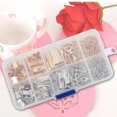 thumbnail image 2 of Maoww Ribbon Bracelet Kit Bookmark Pinch Crimp Ends Lobster Clasps with Jump Rings and Chain Extenders, 2 of 8