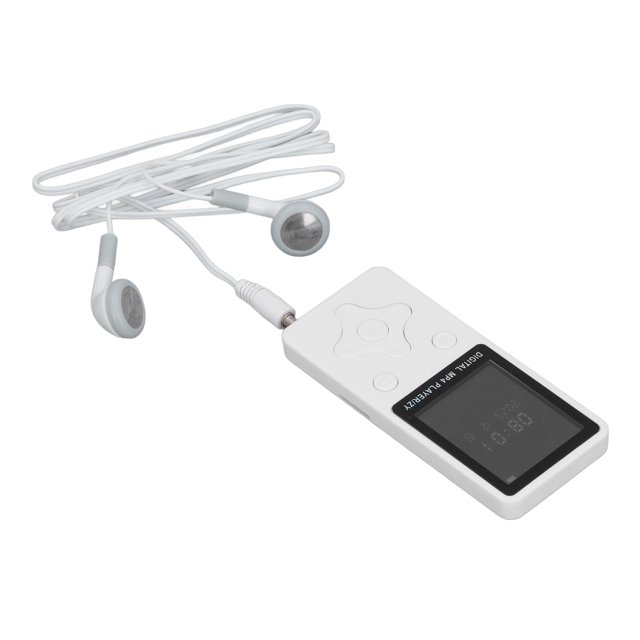 MP3 MP4 Player with Earphones, BT Music Player for Sports, 1.8 Inch Color Screen, Electronic Book, 180mAh Battery, Built in Pedometer