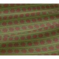 thumbnail image 5 of oneOone Tissu Jersey Viscose Floral & Chevron Imprimé 1 Yard 60 Pouces de Large, 5 of 5