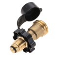 thumbnail image 3 of Propane Tank Adapter Convert USA QCC1 / Type 1 to UK Propane (POL) Cylinder Propane Hose Regulator Old to New Connection, 3 of 7