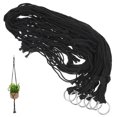 thumbnail image 1 of Miangastore 6pcs Macrame Plant Hanger For Plant Pots Inch Woven Rope Hanger Kits With Hooks Hanging Planter Basket For Indoor Boho Home Decor, 1 of 8