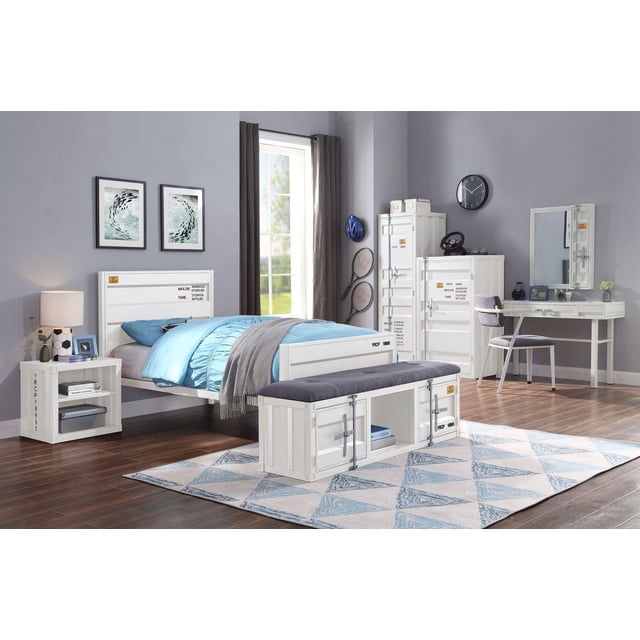 ACME Cargo Full Bed in White