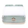 thumbnail image 1 of Boîte Organisatrice Cosmétique Grande Capacité avec Poignée, Boîte de Rangement pour Maquillage pour Coiffeuse, 1 of 8