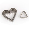 thumbnail image 4 of Moulds Star Hearts Flowers Cookie Cutters Set in Stainless Steel for Baking and Kitchen Use, 4 of 4