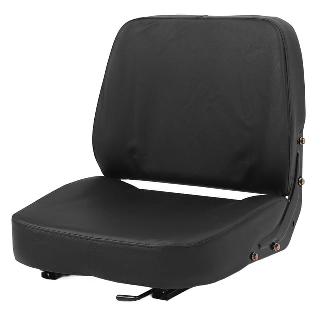 Excavatrice, Tracteur Ergonomique Confortable en Cuir PVC avec Doubles Rails Coulissants pour Chargeur pour Rétrocaveuse