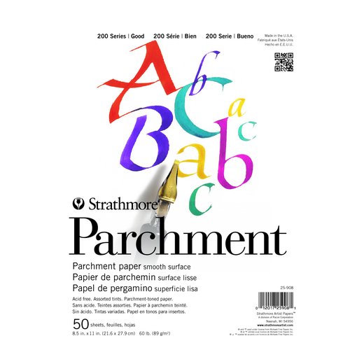 DIXON TIC/ STRATHMORE 25908 PARCHMENT STUDENT TAPE TOP50 SHEETS 60LB 8.5X11
