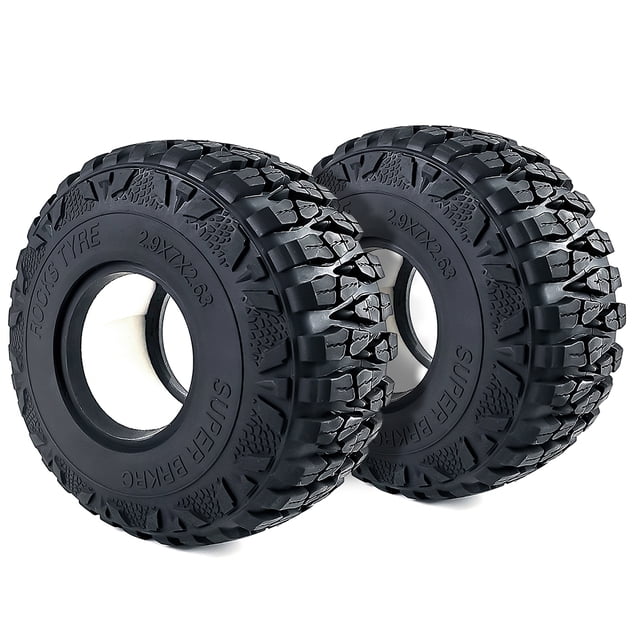 Ruiboury X SCX6 Wheel Tires For 1/6 Crawler RC Car Accessories Replacement Parts TYPE3
