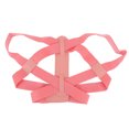 thumbnail image 1 of Adjustable Pink Posture Corrector Clavicle Support Double Fixation Back Brace for Men and Women, 1 of 7