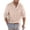 Beige, variant on DGMIOCS Mens Short Sleeve Polo Wrinkle Resis Retro Sports Black XXL
