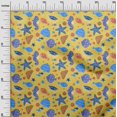 thumbnail image 3 of oneOone Velvet Yellow Fabric Beach Sewing Craft Projects Fabric Prints By Yard 58 Inch Wide, 3 of 4