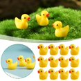 thumbnail image 2 of 100/200X Mini Rubber Ducks Miniature Resin Ducks Yellow Tiny Duckies P9P5, 2 of 8