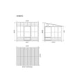 thumbnail image 3 of Gazebo Penguin Florence Ajouter Une Pièce 10 ft. x 12 ft. en Sable, 3 of 9