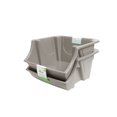 thumbnail image 1 of Mainstays Kids 2-Pack Stacking Bins - Grey, 1 of 5