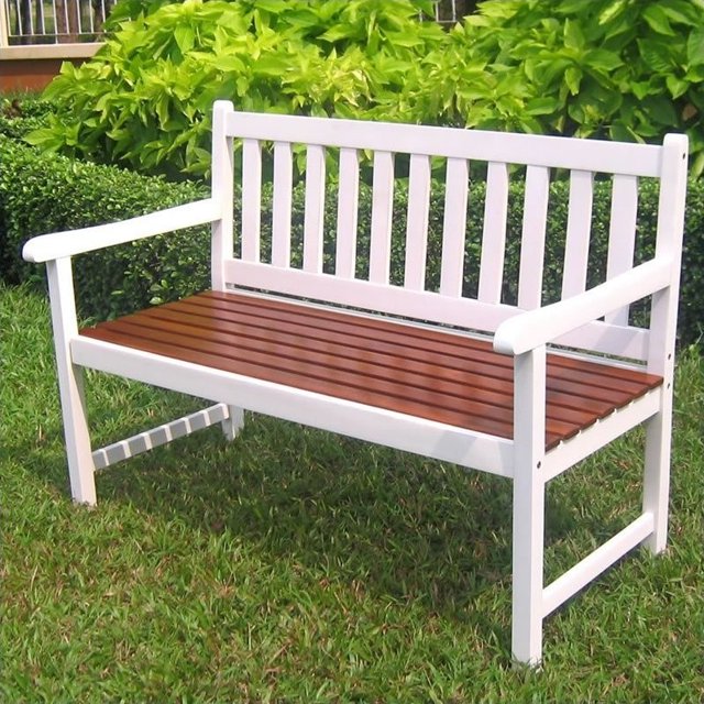 Highland Banc de Jardin en Acacia 48 Pouces
