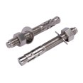 thumbnail image 1 of ORUYROP 5/8" X 5" Stainless Wedge Anchor (5pc), 18-8 Stainless Steel, 1 of 7