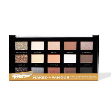 Hard Candy, Marquee Shadow Palette, 15 Multi-dimensional Shades, Naked & Famous