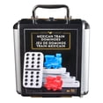 thumbnail image 1 of Traditions - Mexican Train Dominoes Game in Aluminum Cary Case, 1 of 6