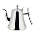 thumbnail image 2 of yuksok Stainless Steel Teapot Accessories Built-In Filter Durable Teaware Cold Water Pot Coffee Pot Coffee Kettle for Party Home Restaurant Cooker 2.4L, 2 of 9