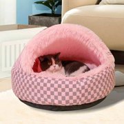 EGNMCR Cozy Bed For Dogs Cozy Bed With Cover Cave Dog Bed Cozy Pet Bed Cat Nest