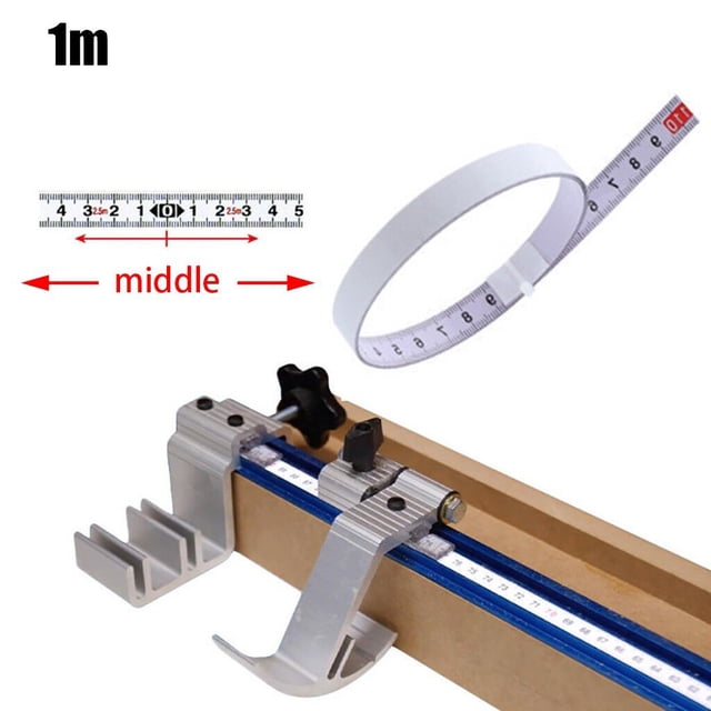 WHEANG Measuring Tools 1 M Self-Adhesive Measuring Tape Tape Measure Tape Measurements One Size Multi-Color