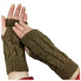 thumbnail image 2 of Harpily Women's Winter Knitted Stretch Keep Warm Riding Gloves with Mobile Phone, 2 of 4