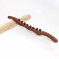 thumbnail image 3 of Massage Tool Roller Accessories Multi Functional Manual Portable Durable Professional Whole Body Use Dark Brown 8 Beads, 3 of 8